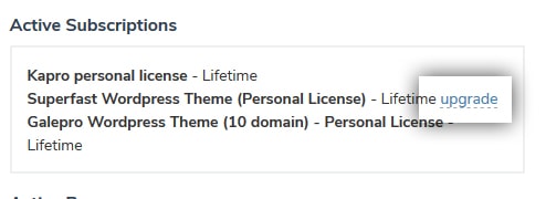 Contoh Tombol Upgrade Lisensi