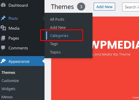 Category Color Settings